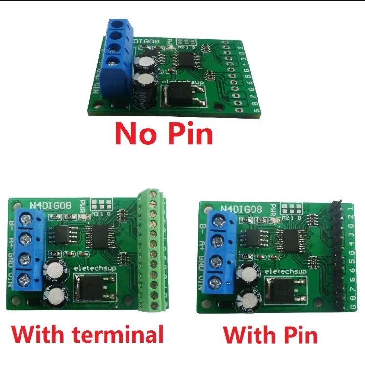 8CH Input/Output Digital Switch TTL LVTTL CMOS RS485